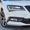 Rámečky předního nárazníku – Škoda Superb Mk3 2015-2019 černá lesklá