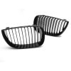 Přední maska BMW Série 1 E87 5d Hatchback (2004–2007) - lesklá, černá