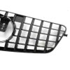 Přední maska Mercedes E-CLASS W212 (2009–2013) - lesklá, černá