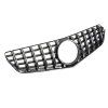 Přední maska Mercedes C207 A207 (2009–2013) - černá - chromová