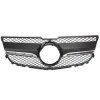 Přední maska Mercedes GLK X204 (2013–2015) - černá, chromová