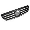 Přední maska Mercedes W220 (1998–2002) - chromová, černá