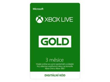 72 xbox live gold 3 mesice