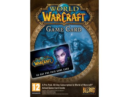 world of warcraft 60 days card cover