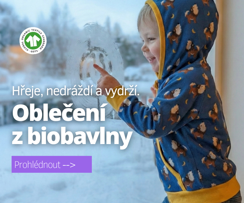 Dětské oblečení z biobavlny