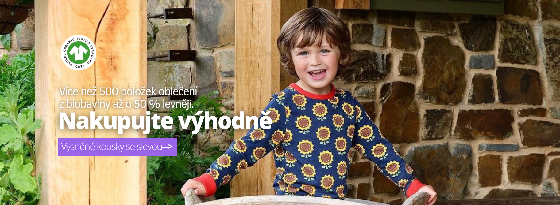 Oblečení pro děti za zvýhodněné ceny | Sleva až 50 %