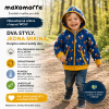 Biobavlna maxomorra mikina wolf