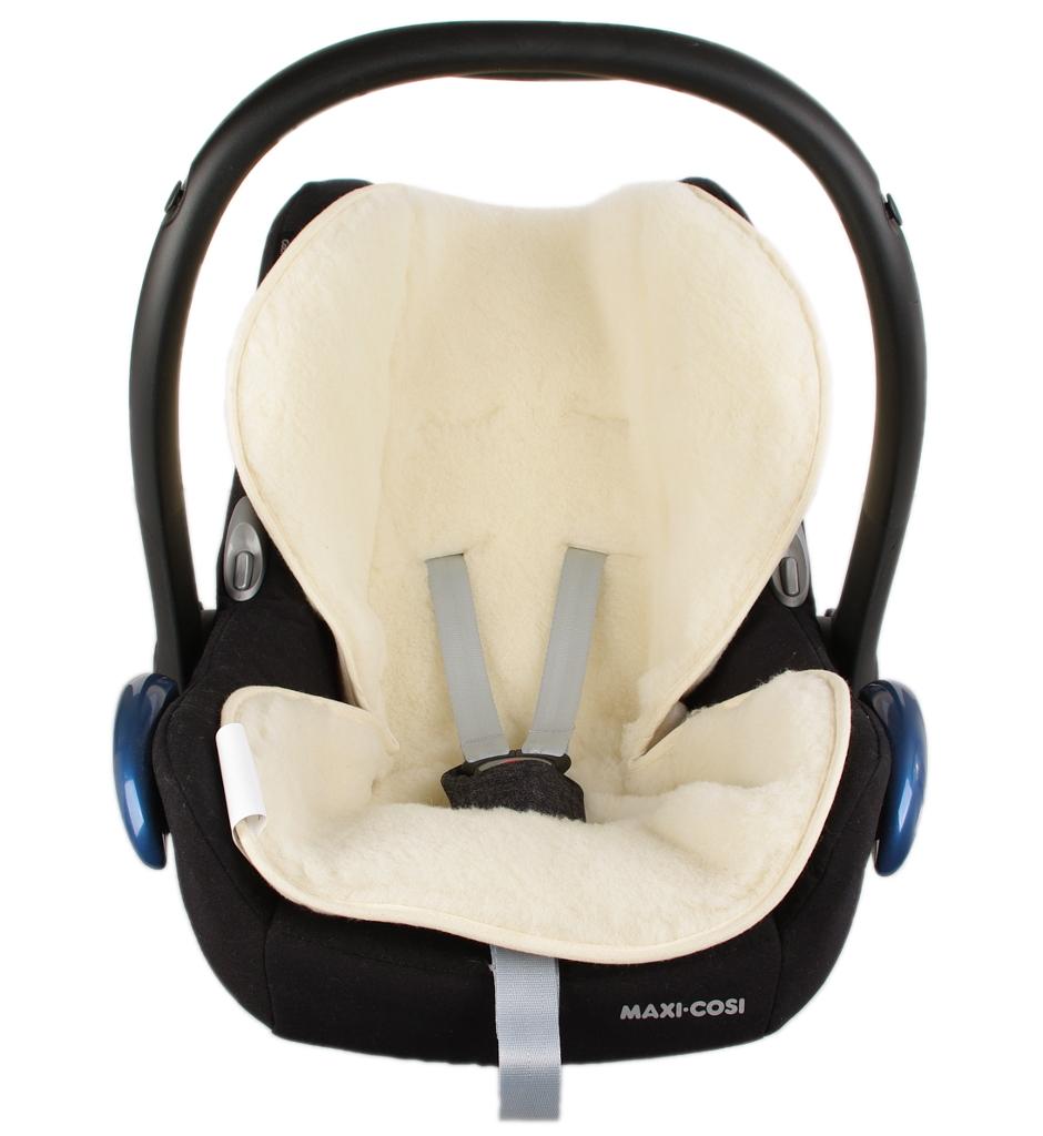 merino insert into baby car seat