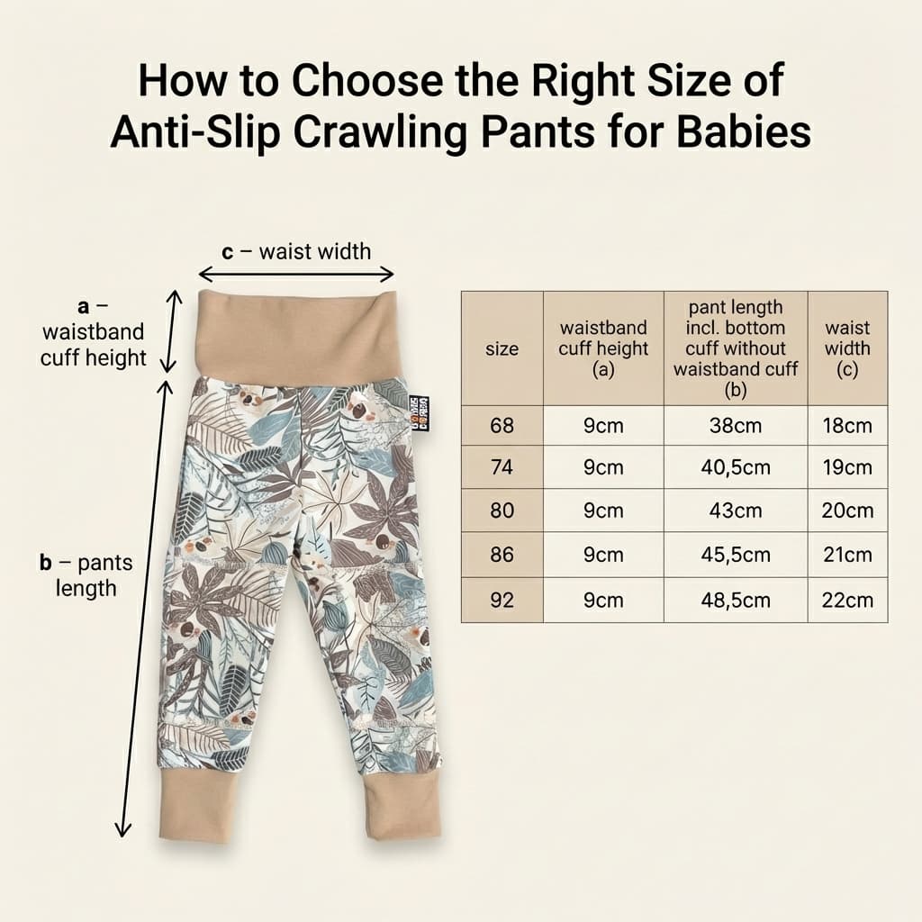 size-of-baby-anti-slip-crawling-pants