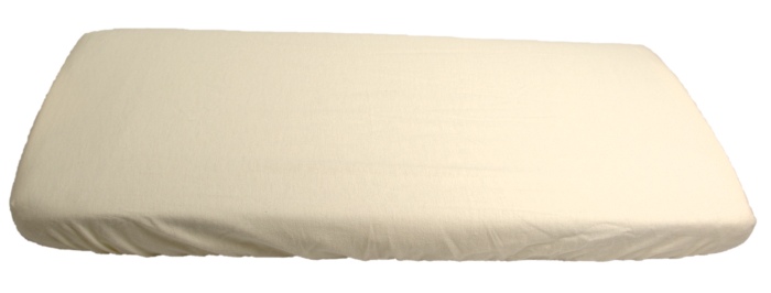 Bílé prostěradlo bavlněné plátýnko 70 x 160 cm