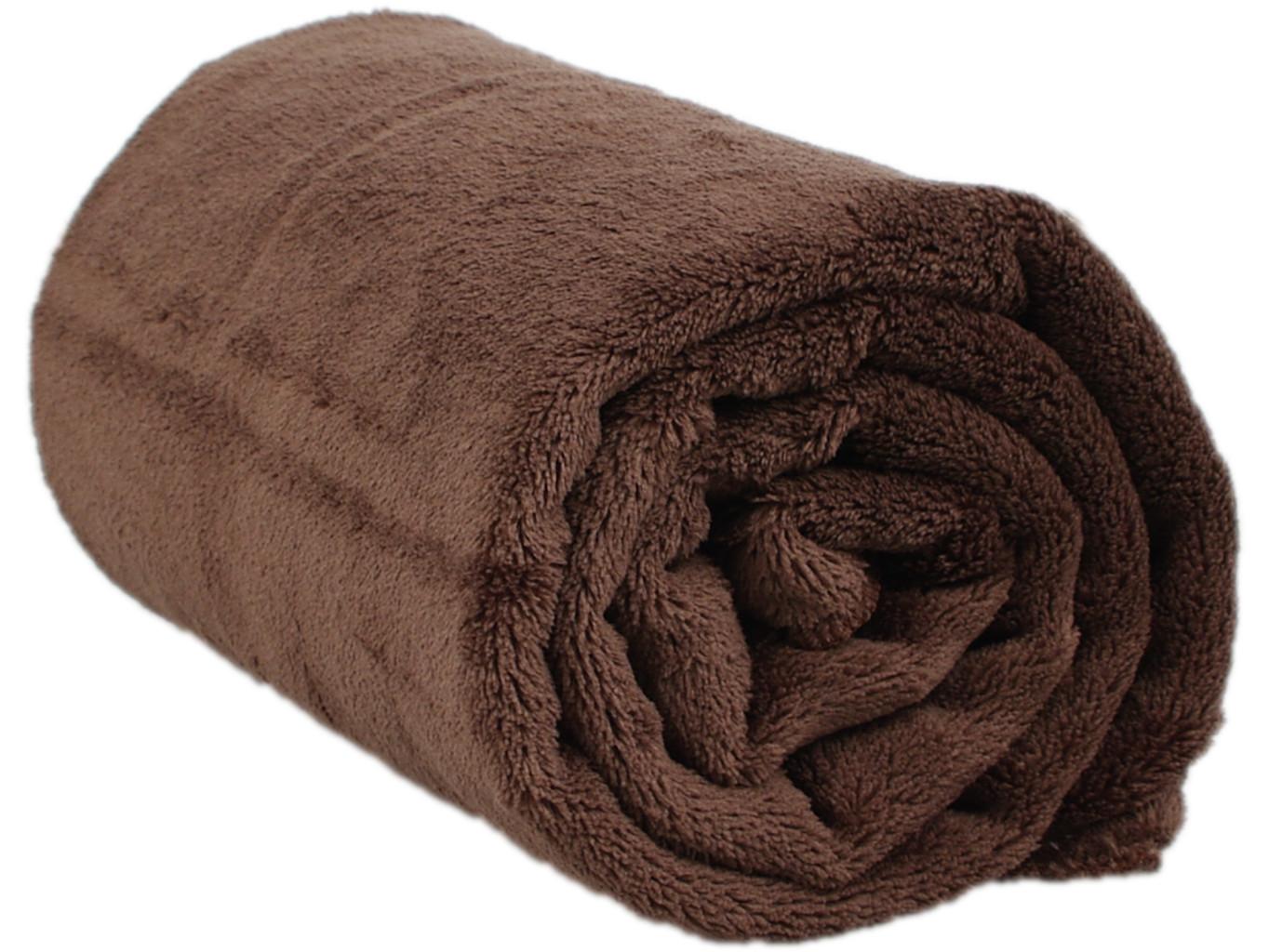 Dětská deka 100x70 cm Wellsoft hnědá Kaarsgaren