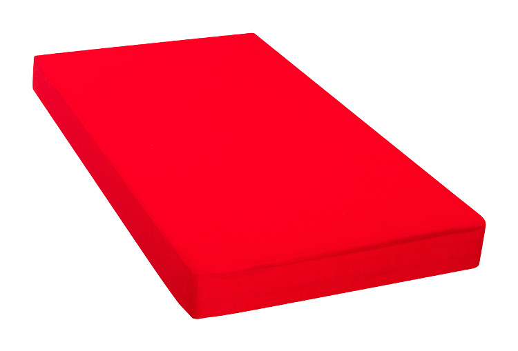 2v1 Červené prostěradlo 60x120cm a chránič matrace