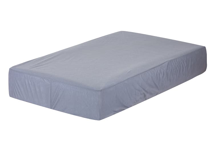 2v1 Šedé prostěradlo 60x120cm a chránič matrace