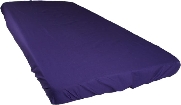Tmavomodré prostěradlo 60 x 120 cm bavlněné plátýnko