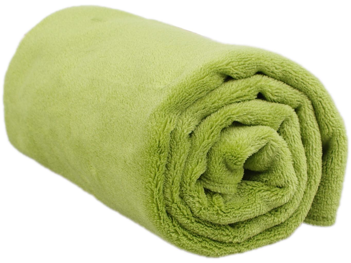 Dětská deka Wellsoft 100x140cm zelená Kaarsgaren