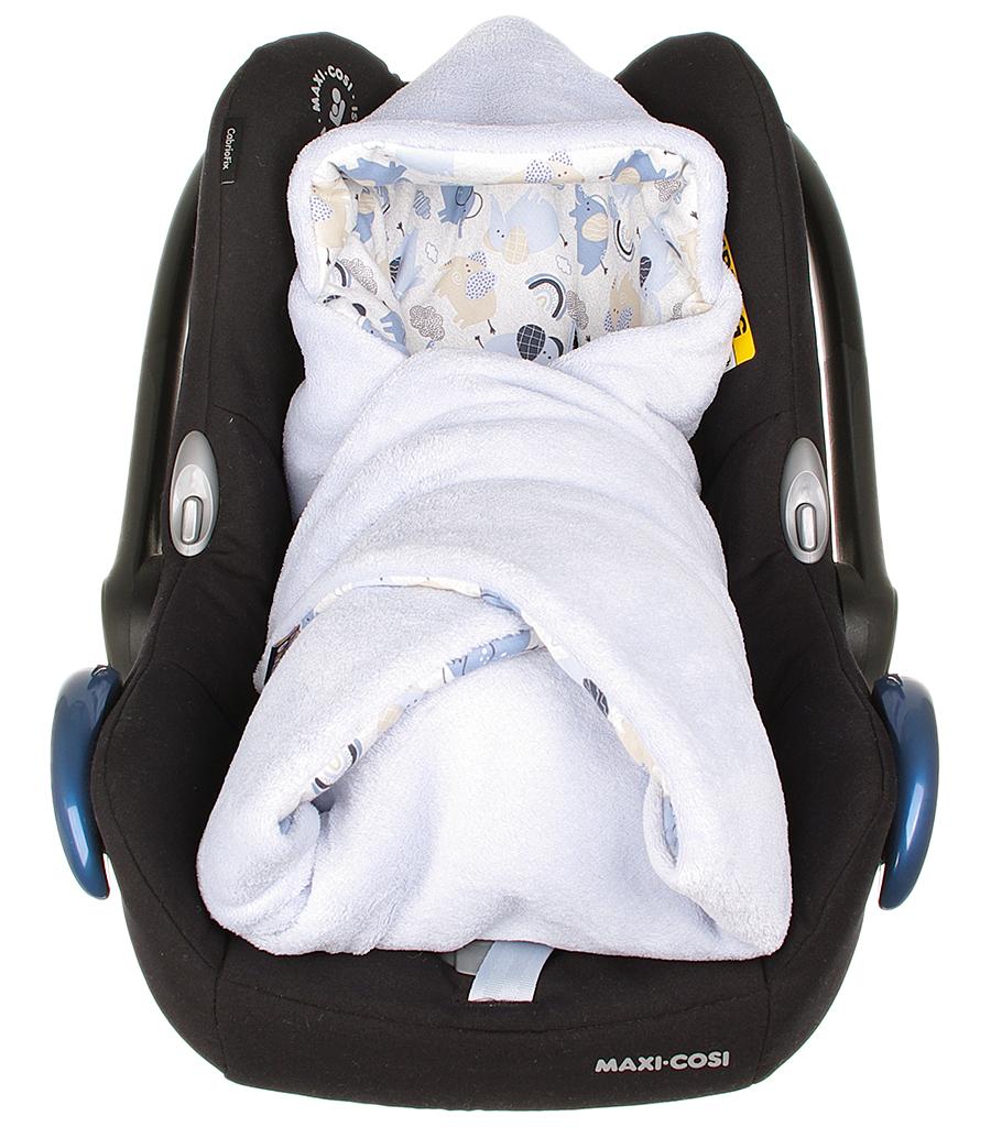 Zateplená zavinovačka wellsoft modrá sloni Kaarsgaren