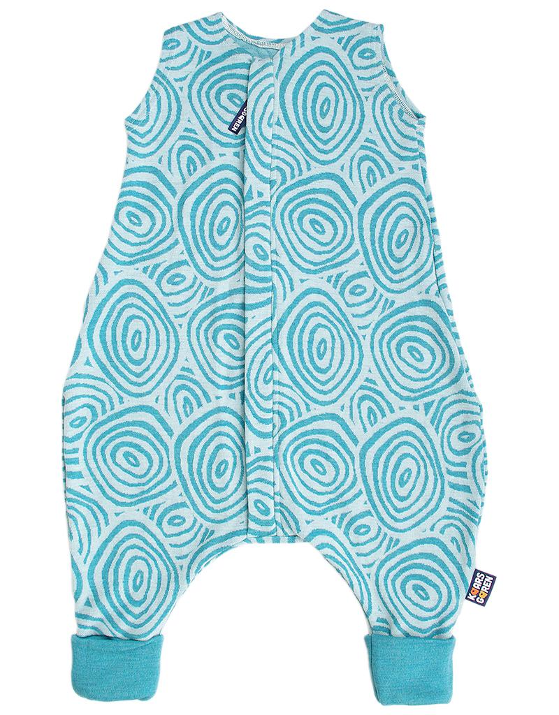 Merino spací pytel 70 cm kruhy s nožičkami Kaarsgaren