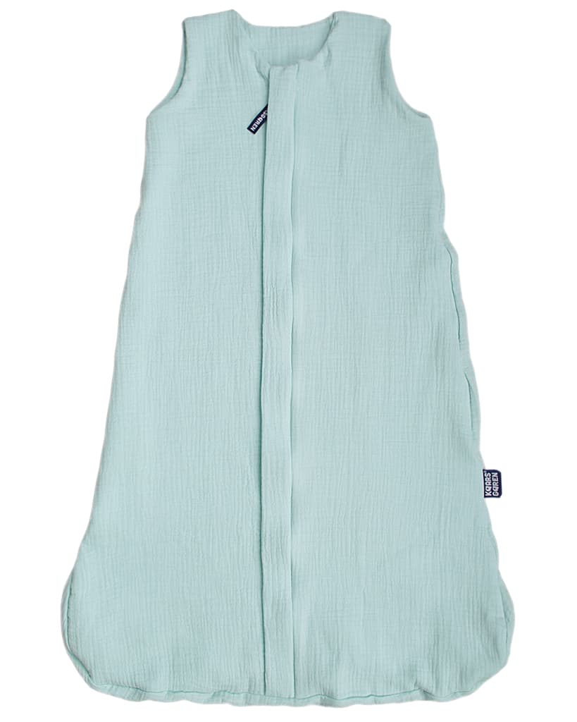 Letní 3D spací pytel 70 cm mentolový mušelín Kaarsgaren