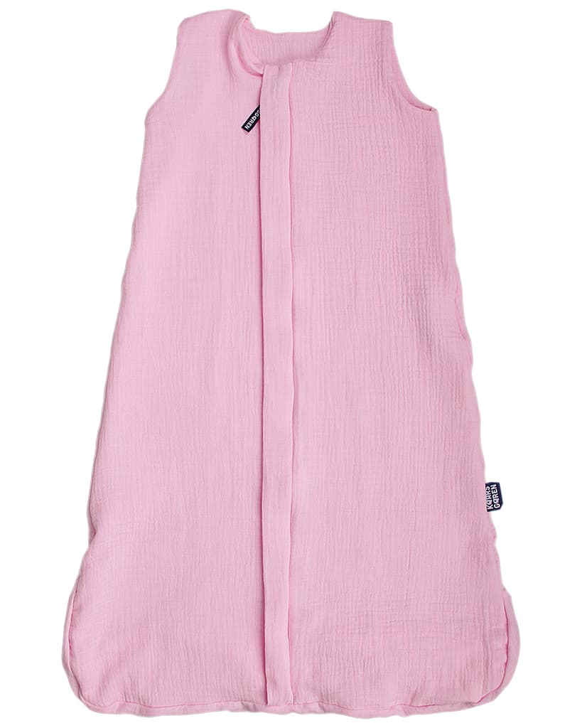 Letní 3D spací pytel 80 cm růžový mušelín Kaarsgaren