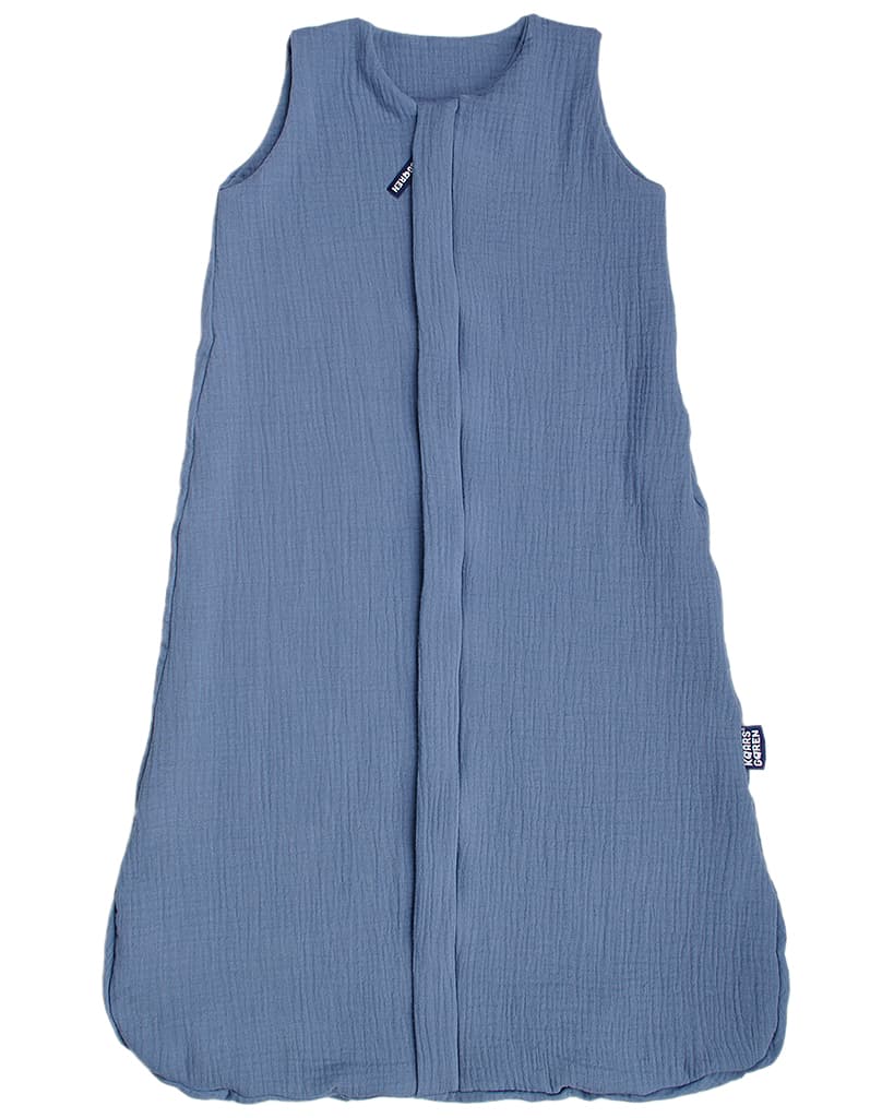 Letní 3D spací pytel 100 cm modrý mušelín Kaarsgaren