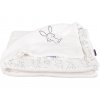 Baby blanket creamy bunny Wellsoft cotton