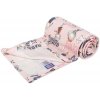 435 letni deka 70x100cm bavlna ruzova pariz