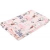 435 4 letni deka 70x100cm bavlna ruzova pariz