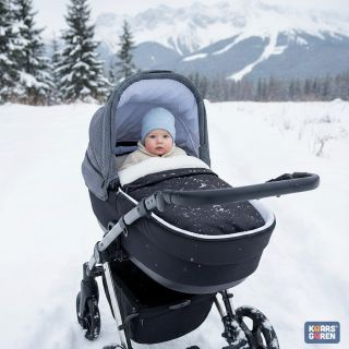 Teplo, klid a pohodlí i v zimě ❄️ Když je venku mráz, stačí mít jistotu, že je miminku v kočárku dobře. Přírodní materiály...