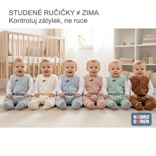 ❄️ Studené ručičky neznamenají, že je dítěti zima Tohle překvapí spoustu rodičů – miminka a batolata mají často chladnější...