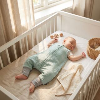 🌿 Letní spací pytel z mušelínu – lehký jako pírko a jemný pro tu nejcitlivější pokožku 🤍 V horkých dnech chceme pro...