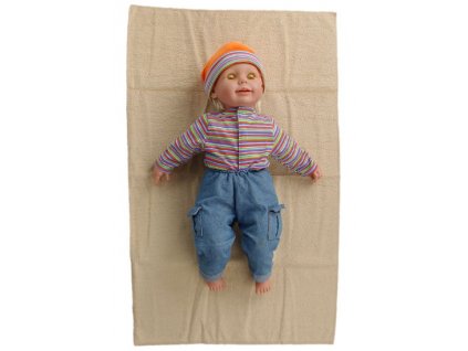 1629 obojstranna frote podlozka bezova 50 x 80 cm