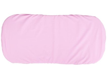 3504 ruzova bavlnena plachta do kocika