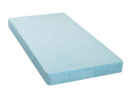 897 nepriepustna plachta 60x120cm modre frote bavlna