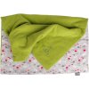 3189 4 zateplena detska deka zelena ryby