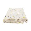 3624 2 letna deka 100 x 150 cm z biobavlny s bodkami