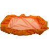 906 2 nepriepustna plachta 70x140cm oranzove frote bavlna