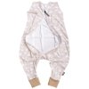 spací vak s nohavicami béžový s obláčikmi 4