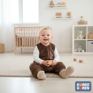 🤎 Hnědý spací pytel s nožičkami – teplo, klid a pohoda 🤎 Přírodní hnědá, hebký materiál a pořádná dávka tepla – tenhle...