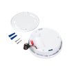 698 4 detektor koure se zinkovou uhlikovou baterii smoke detector with zinc carbon battery logilink