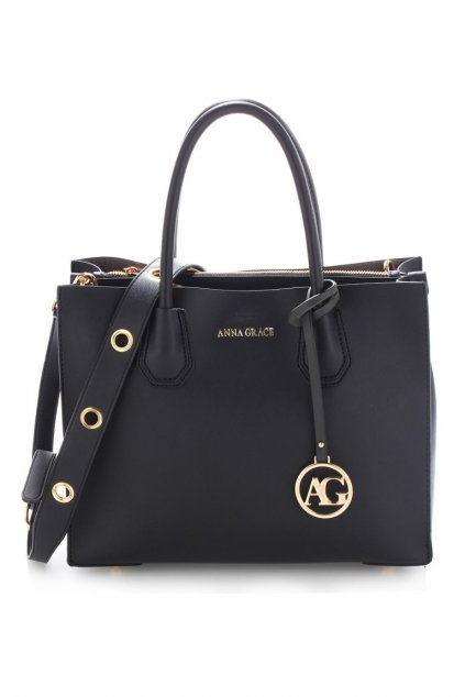 Elegantní černá kabelka Anna Grace