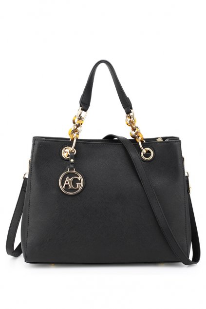 Luxusní značková černá kabelka Anna Grace