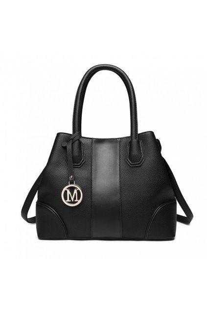 Elegantní černá kabelka Miss Lulu do ruky