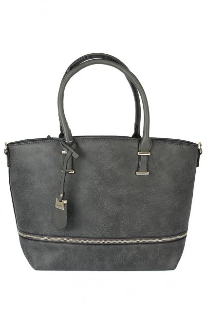 Šedá kabelka Dudlin do ruky 8630-39
