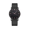 Celočerné hodinky s kamenným motivem