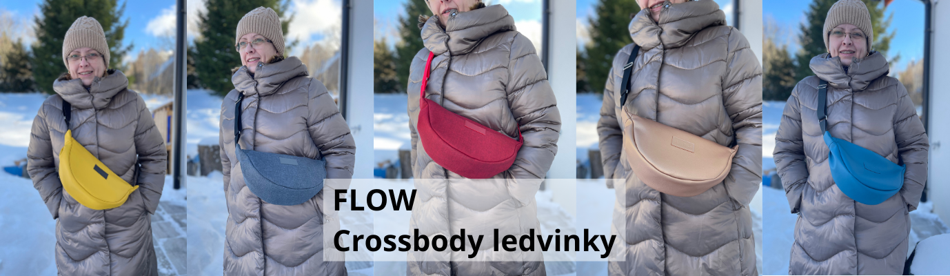 FLOW crossbody ledvinky