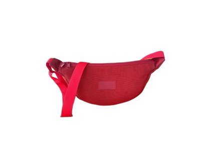 FLOW crossbody ledvinka červená melír