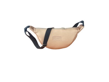 FLOW crossbody ledvinka bronz light