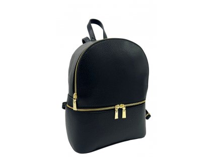 Kožený batoh Marek černý