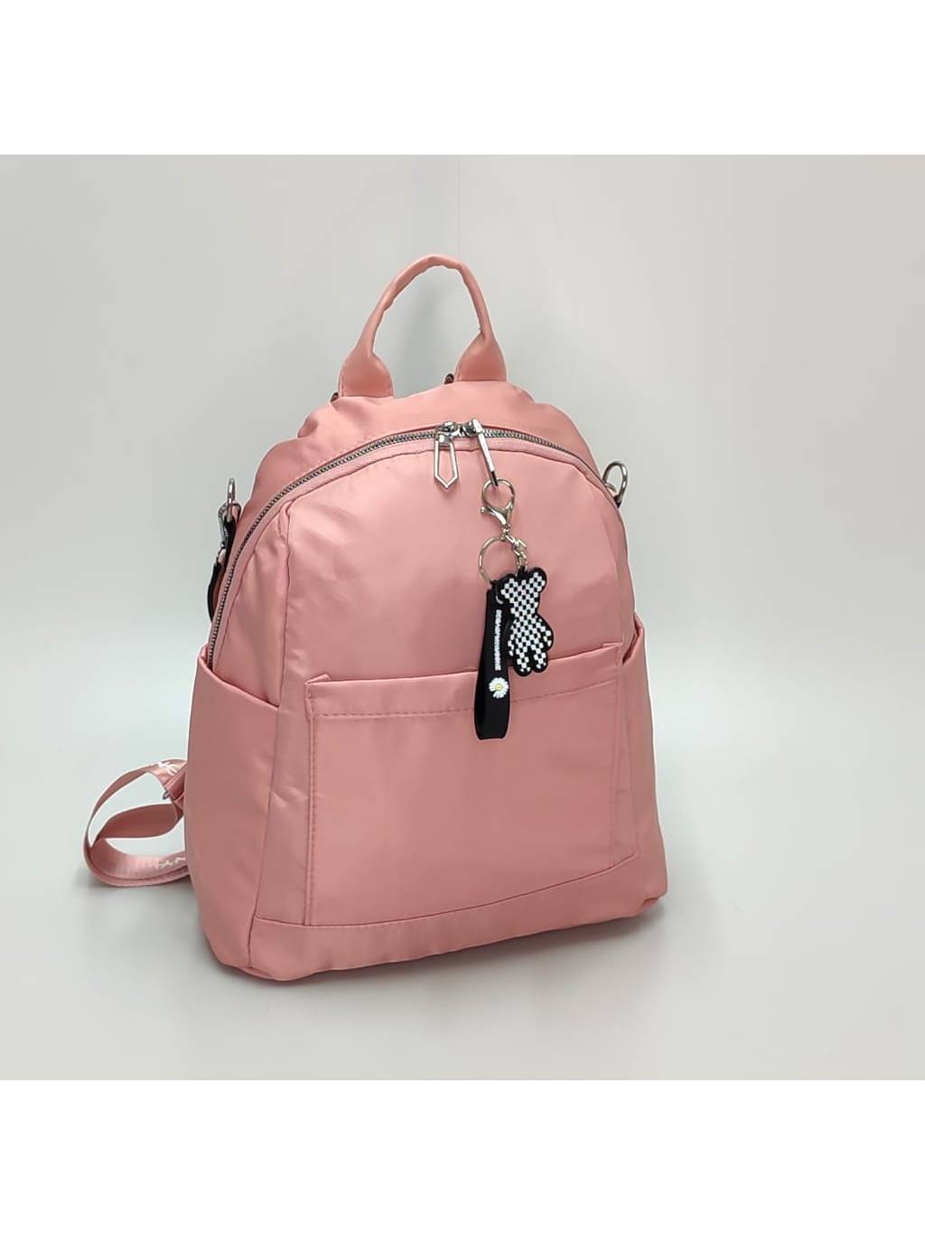 Dámsky ruksak 2v1 3060 svetlo ružový www.kabelky vypredaj (2)