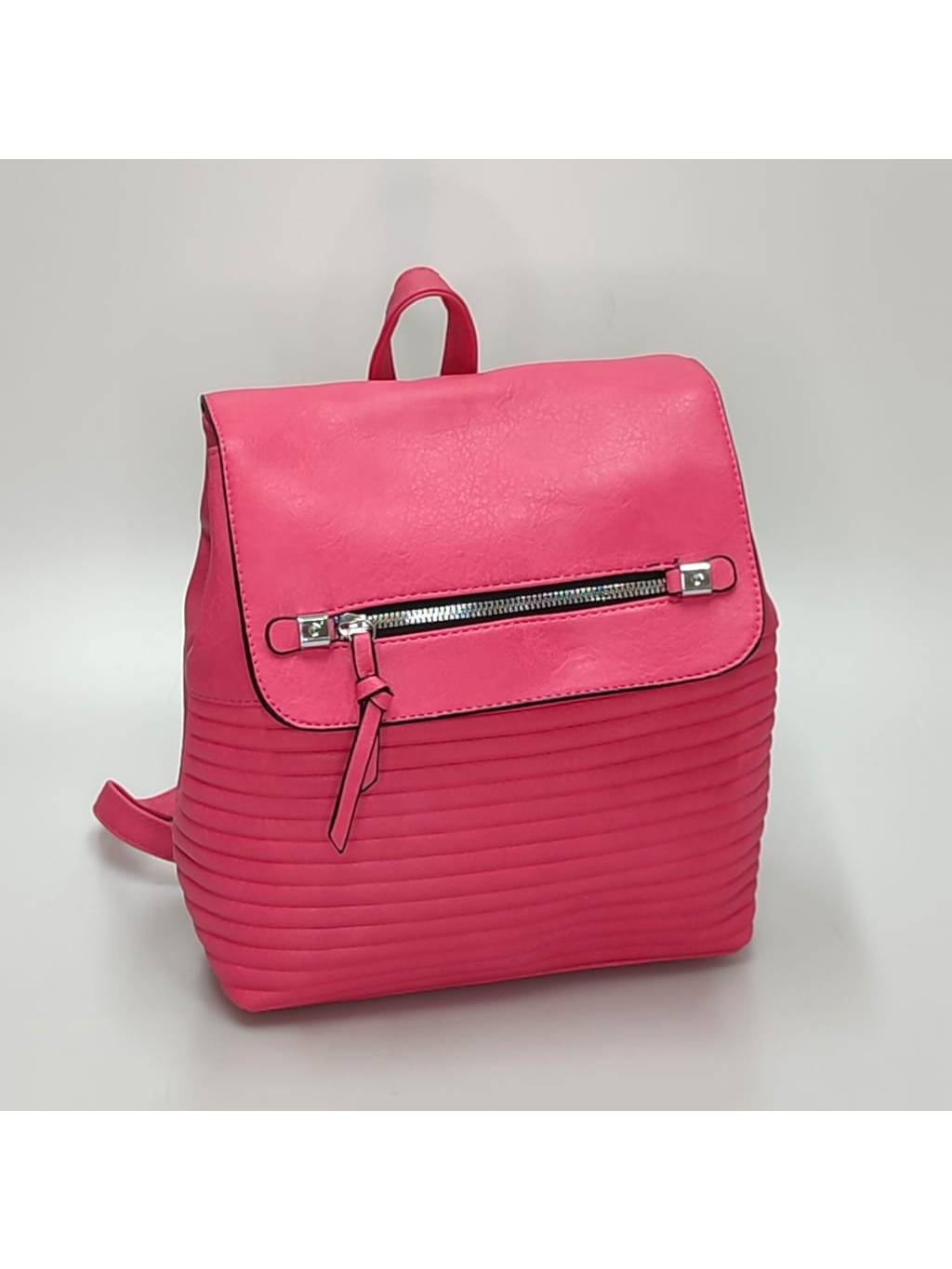 Dámsky ruksak 8625 tmavo ružový www.kabelky vypredaj (17)